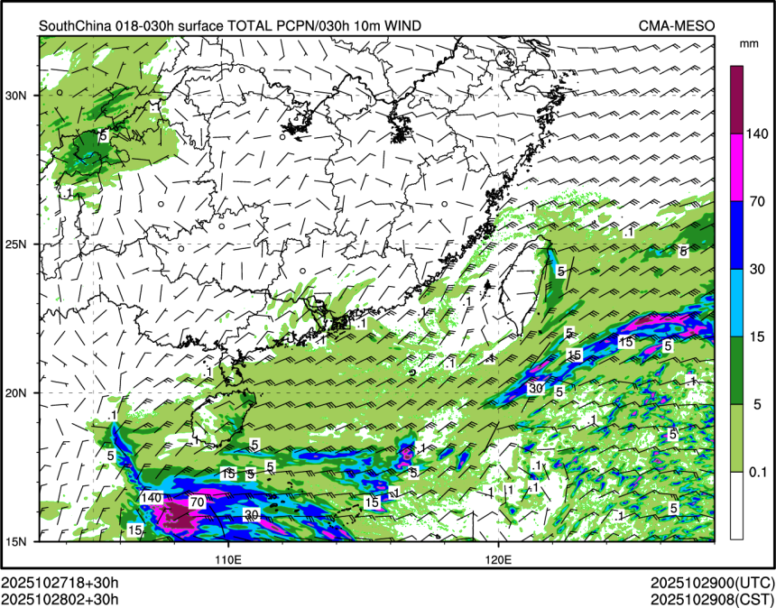 10/28 02时 +030小时