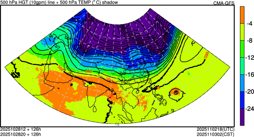 10/28 12时 +126小时