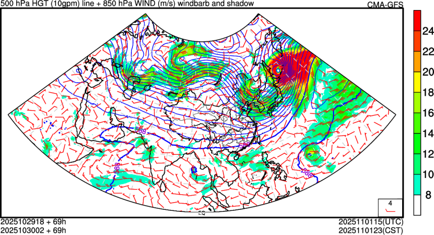 10/29 18时 +069小时