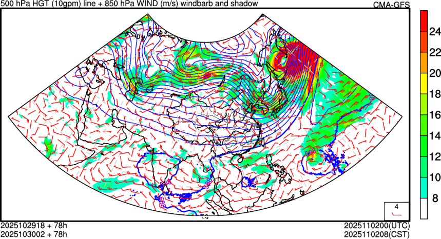 10/29 18时 +078小时