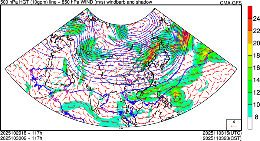 10/29 18时 +117小时