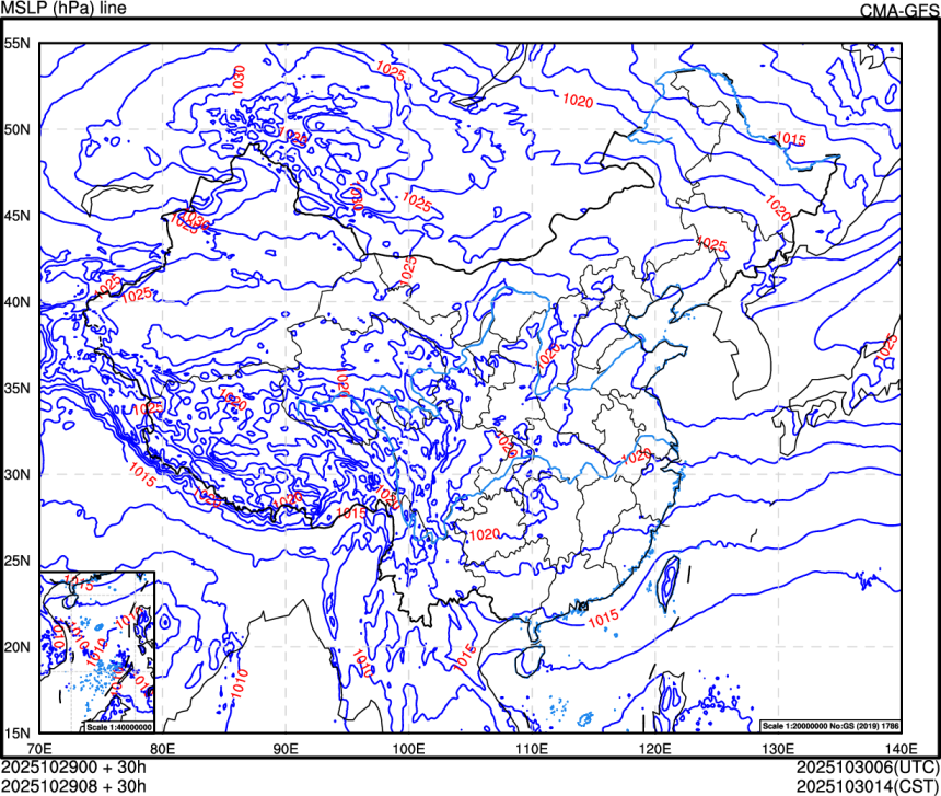10/29 00时 +030小时