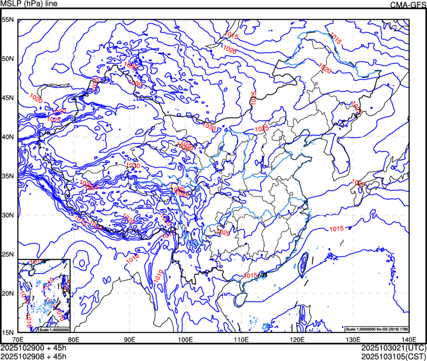 10/29 00时 +045小时