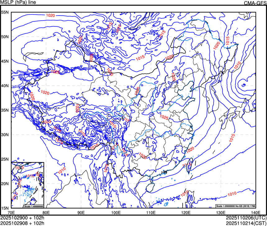 10/29 00时 +102小时