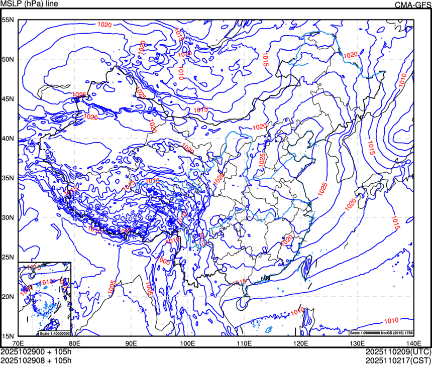 10/29 00时 +105小时