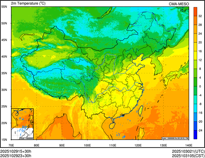 10/29 15时 +030小时