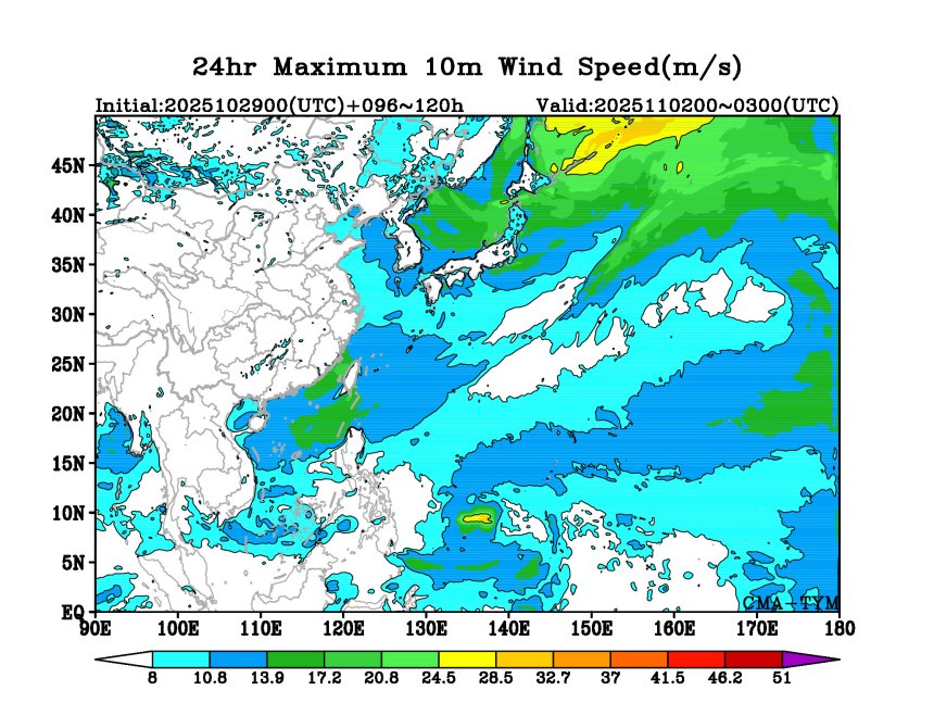 10/29 00时 +120小时