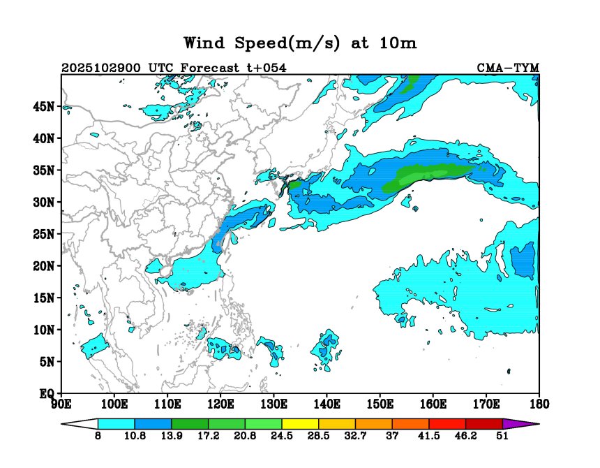 10/29 00时 +054小时