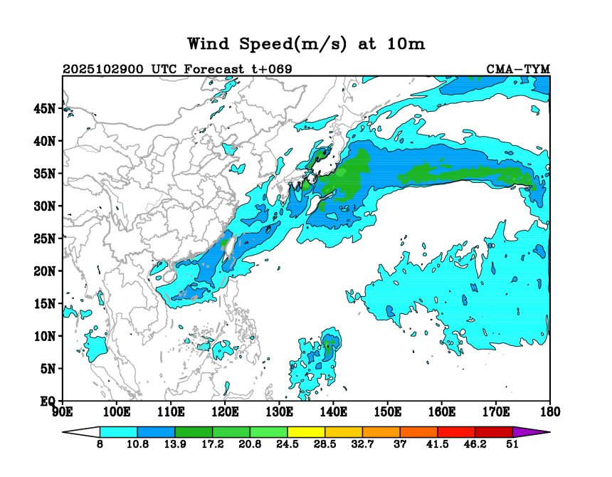 10/29 00时 +069小时