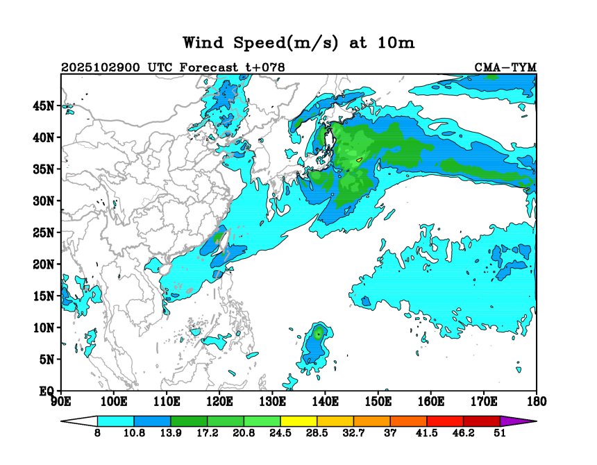 10/29 00时 +078小时