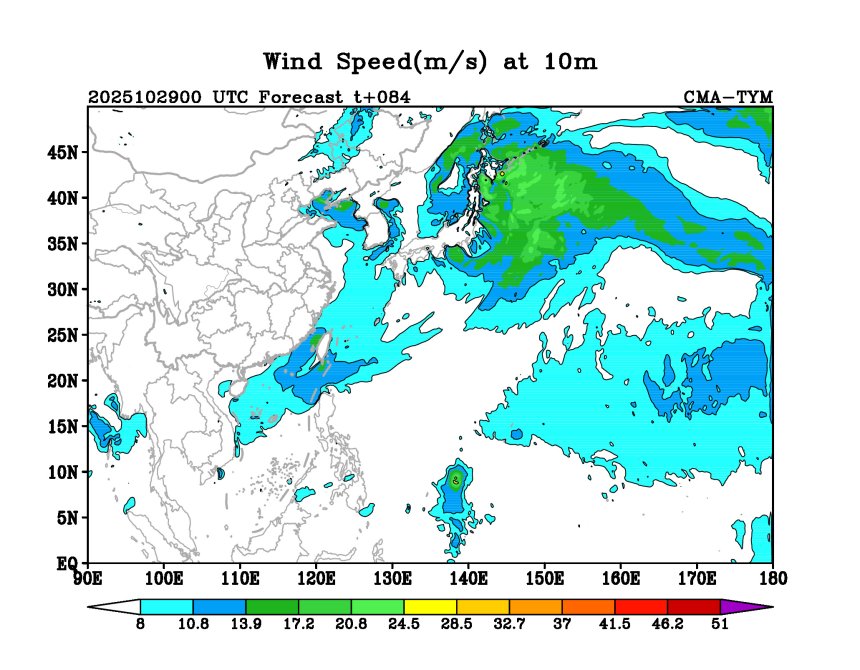 10/29 00时 +084小时