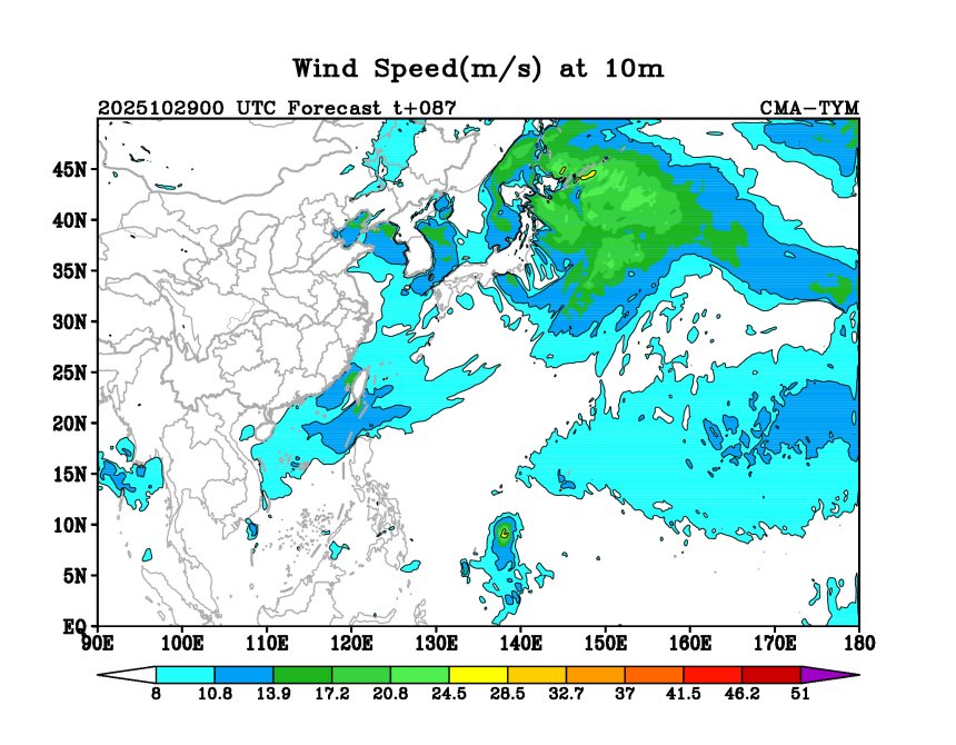 10/29 00时 +087小时