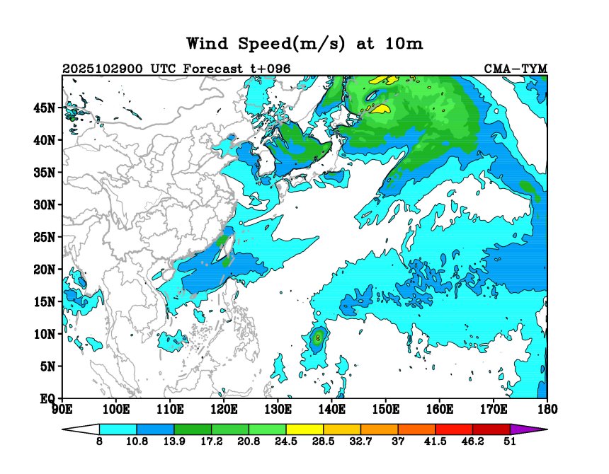 10/29 00时 +096小时