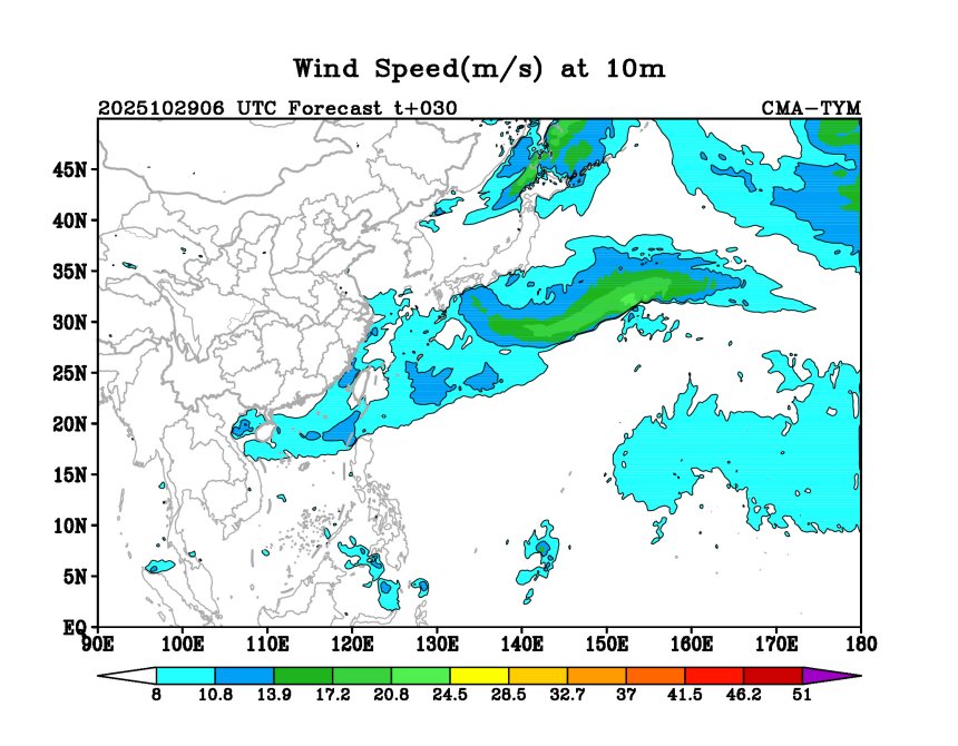 10/29 06时 +030小时