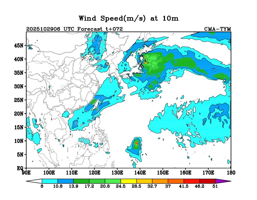 10/29 06时 +072小时