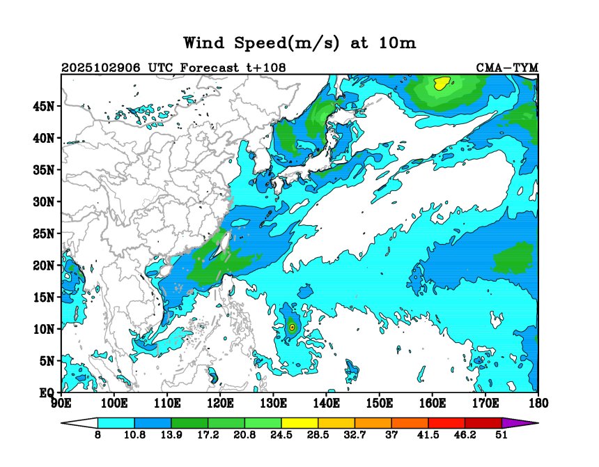 10/29 06时 +108小时