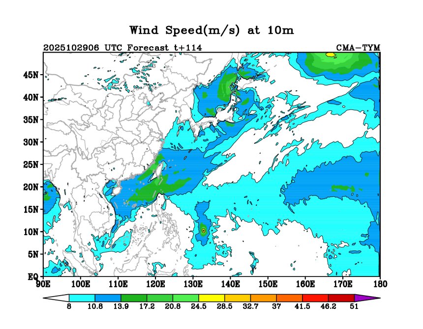 10/29 06时 +114小时