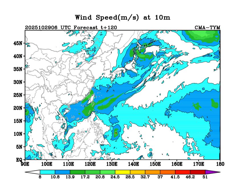 10/29 06时 +120小时