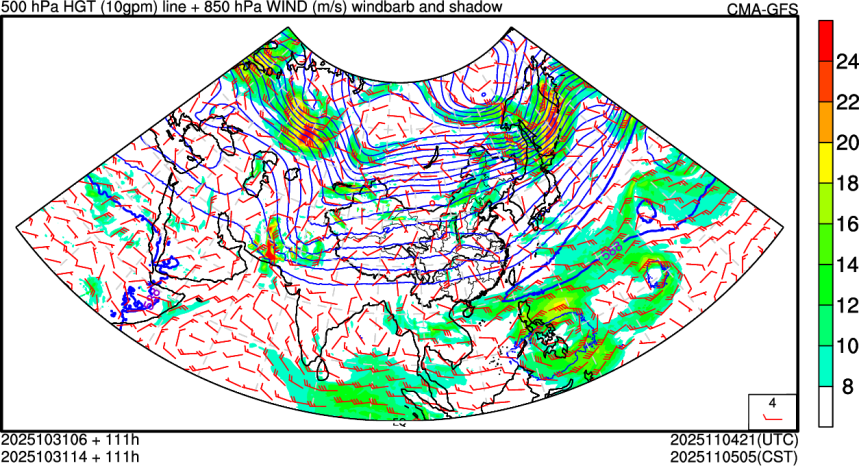 10/31 06时 +111小时