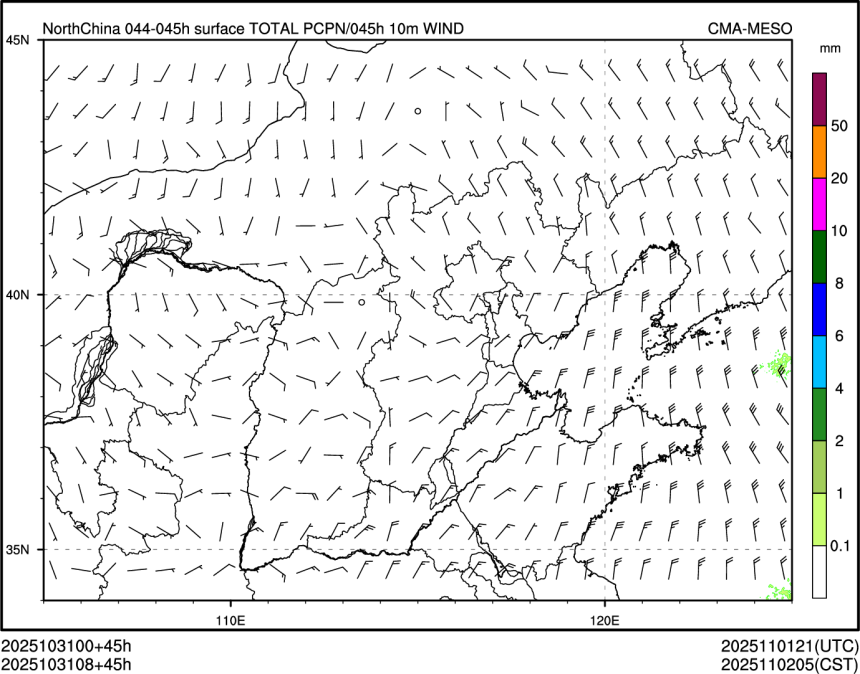 10/31 08时 +045小时