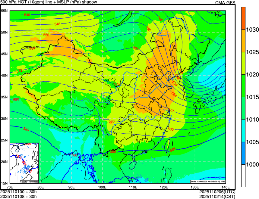 11/01 00时 +030小时