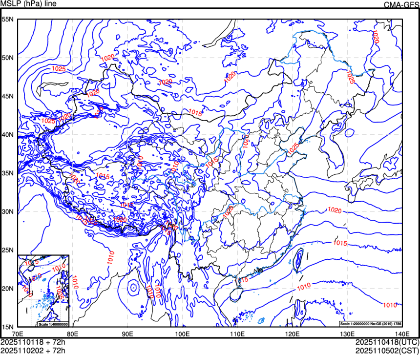 11/01 18时 +072小时