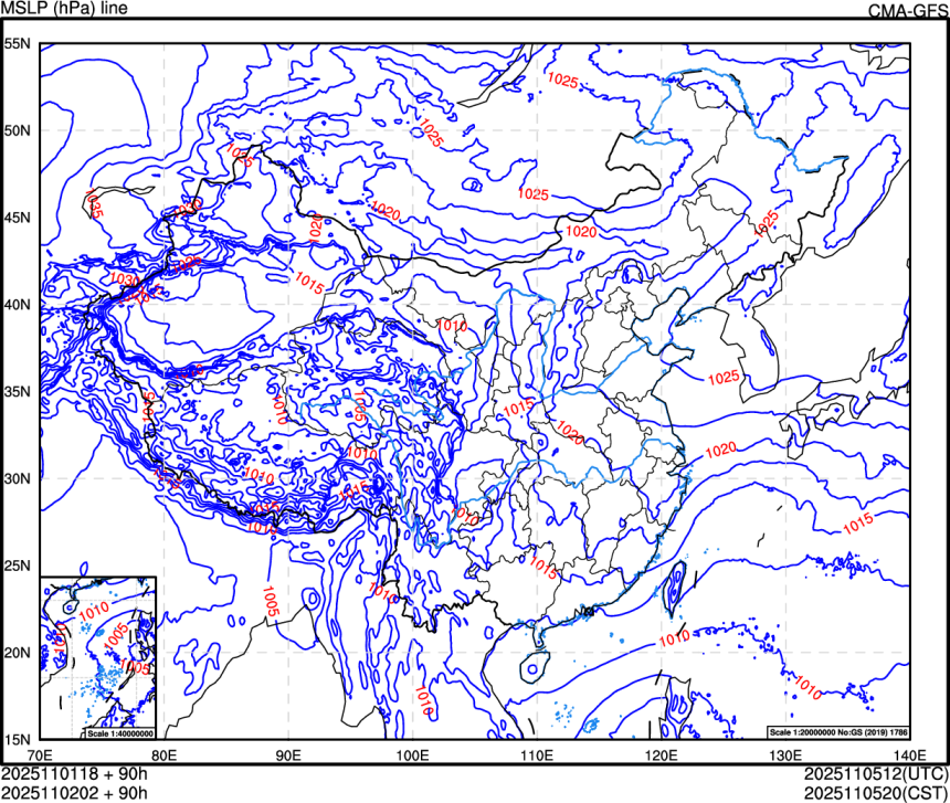 11/01 18时 +090小时