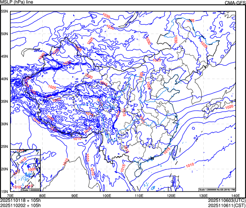 11/01 18时 +105小时