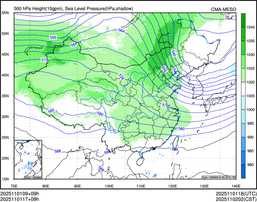 11/01 17时 +009小时