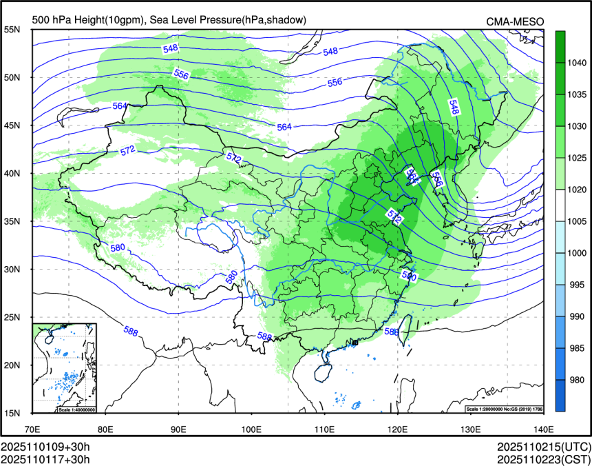 11/01 17时 +030小时