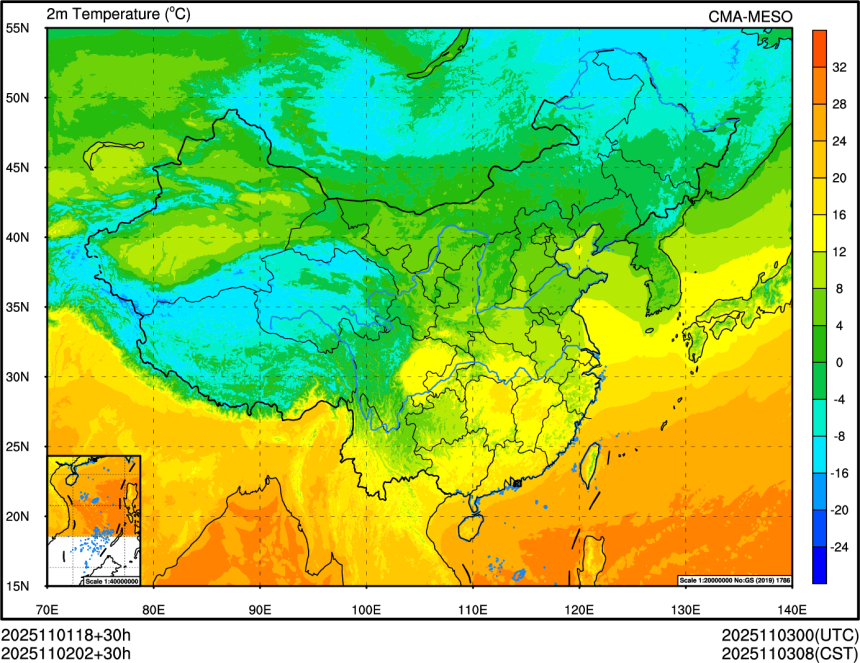 11/01 18时 +030小时