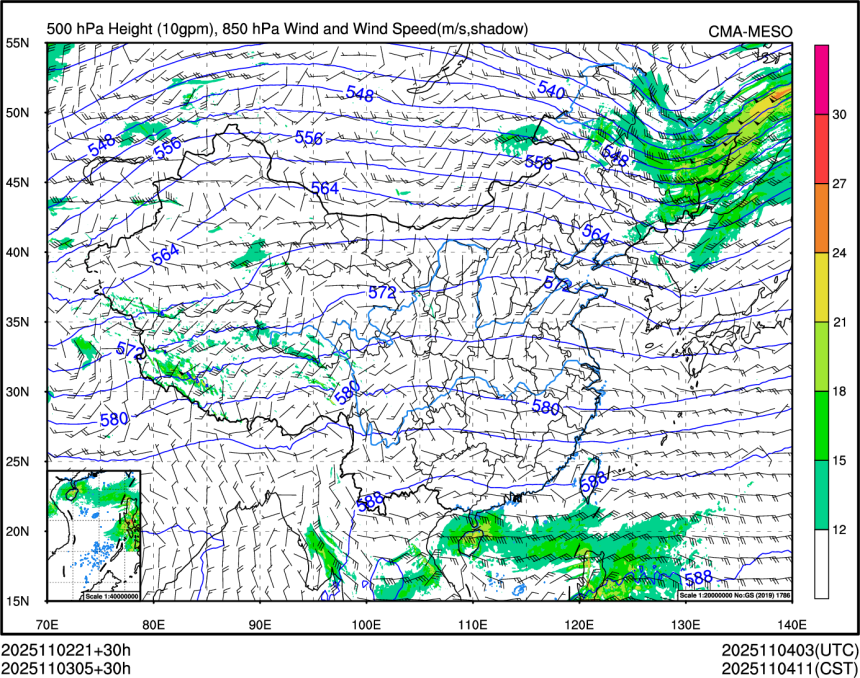 11/03 05时 +030小时