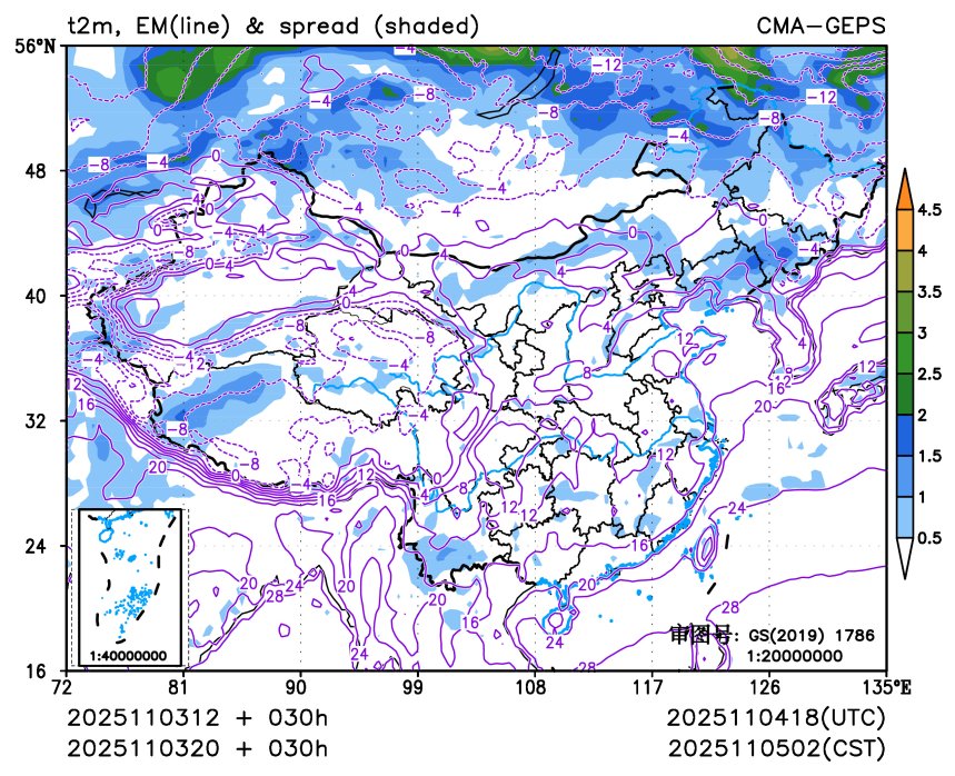 11/03 20时 +030小时