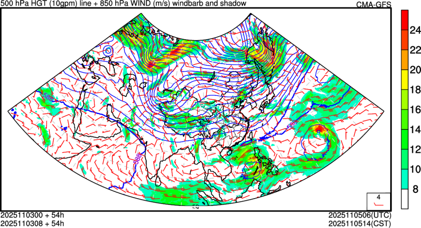 11/03 00时 +054小时
