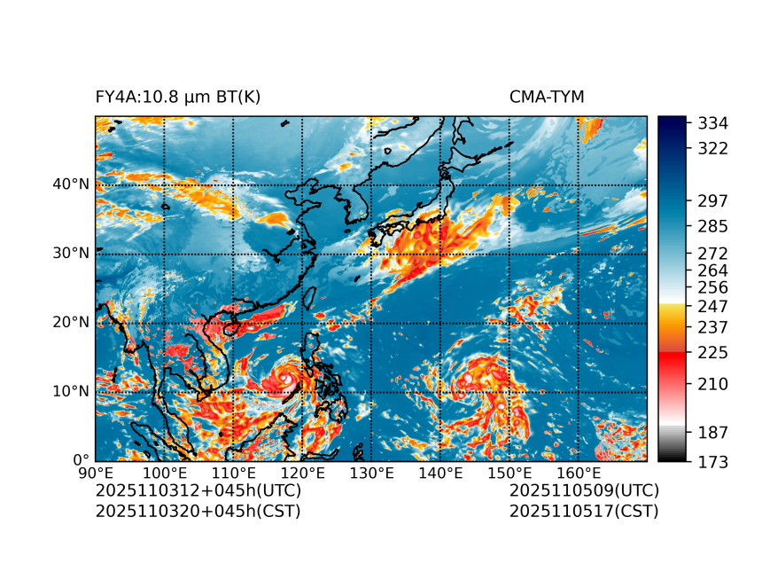 11/03 12时 +045小时