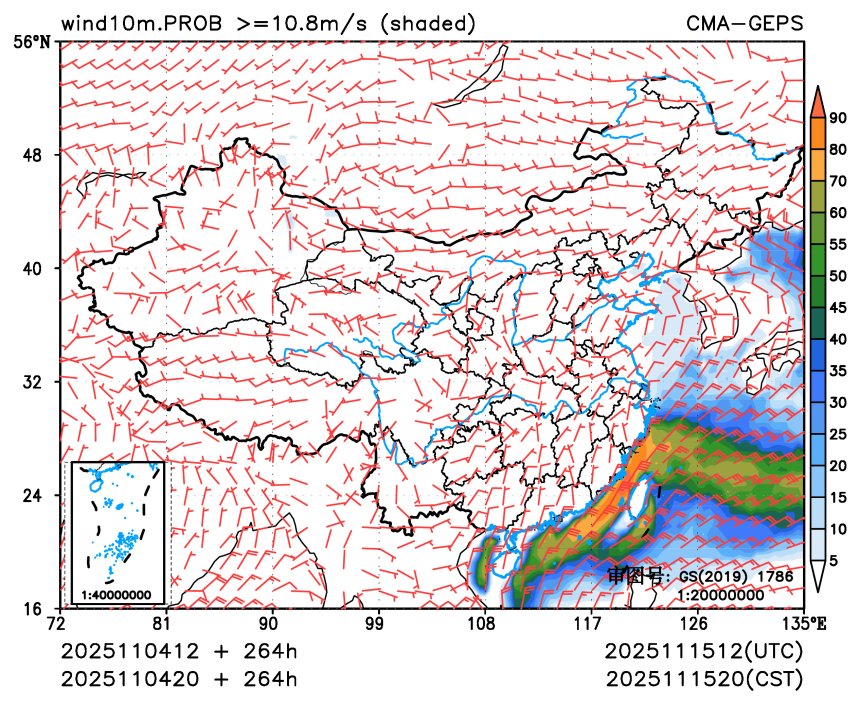 11/04 20时 +264小时