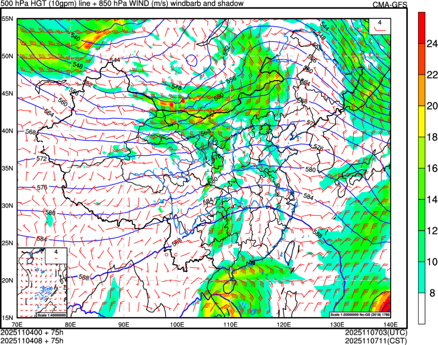 11/04 00时 +075小时