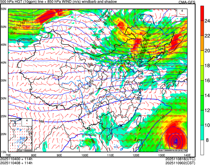 11/04 00时 +114小时