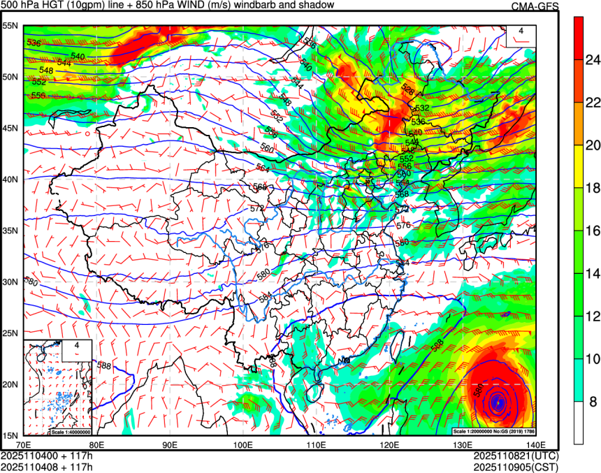 11/04 00时 +117小时