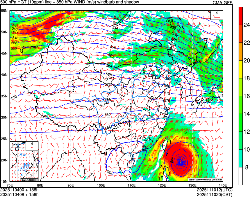 11/04 00时 +156小时