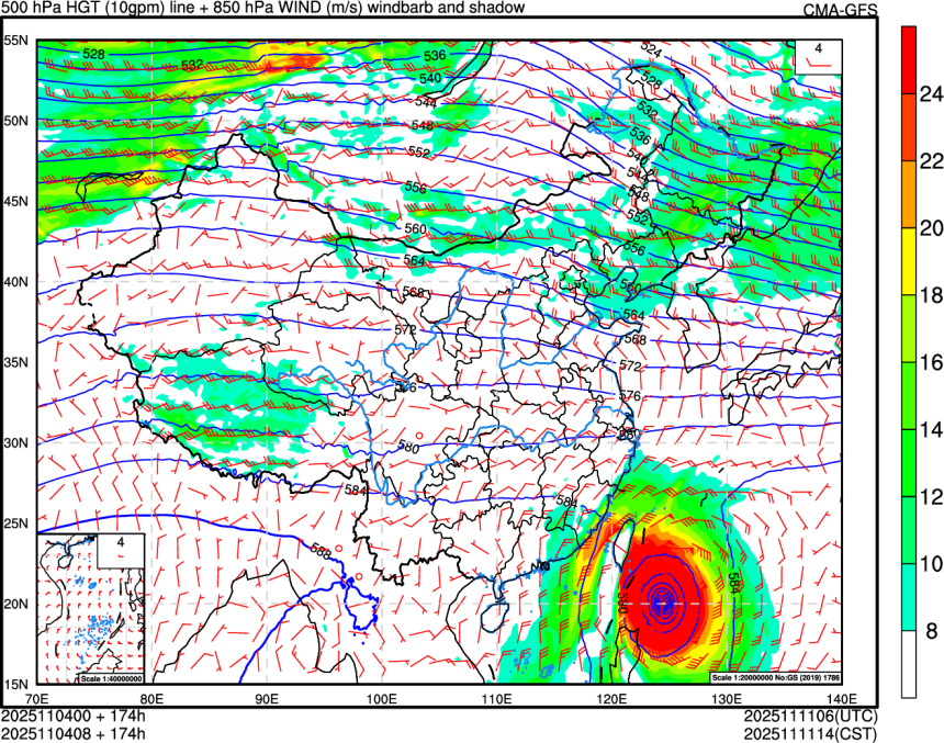 11/04 00时 +174小时