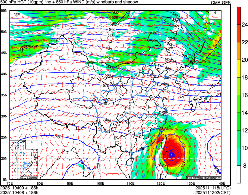 11/04 00时 +186小时