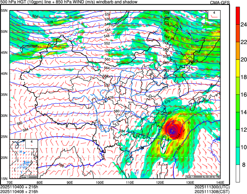 11/04 00时 +216小时