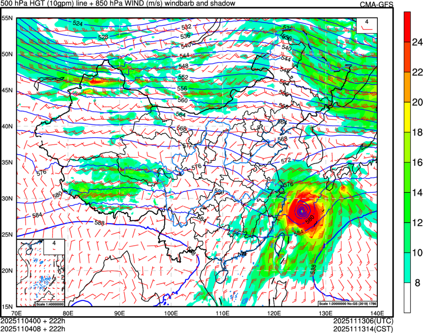 11/04 00时 +222小时