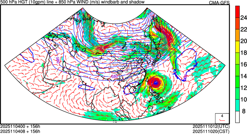 11/04 00时 +156小时