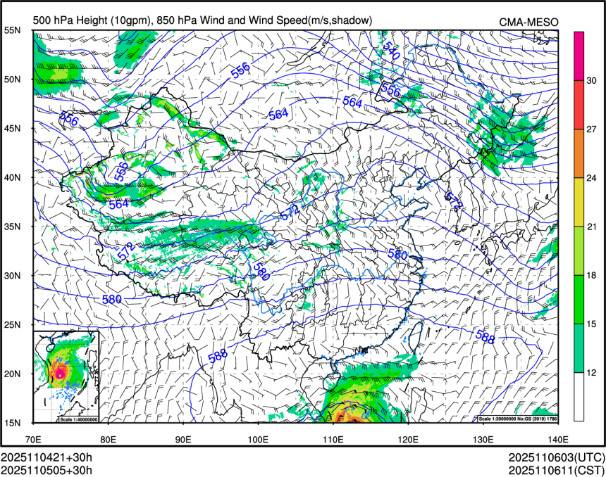 11/05 05时 +030小时