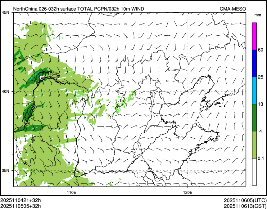 11/05 05时 +032小时