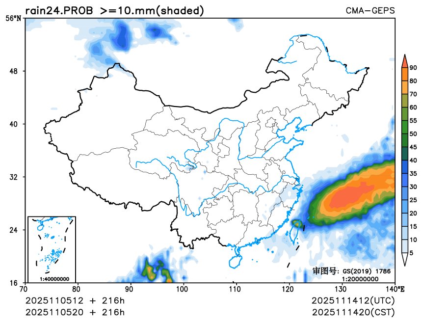 11/05 20时 +216小时