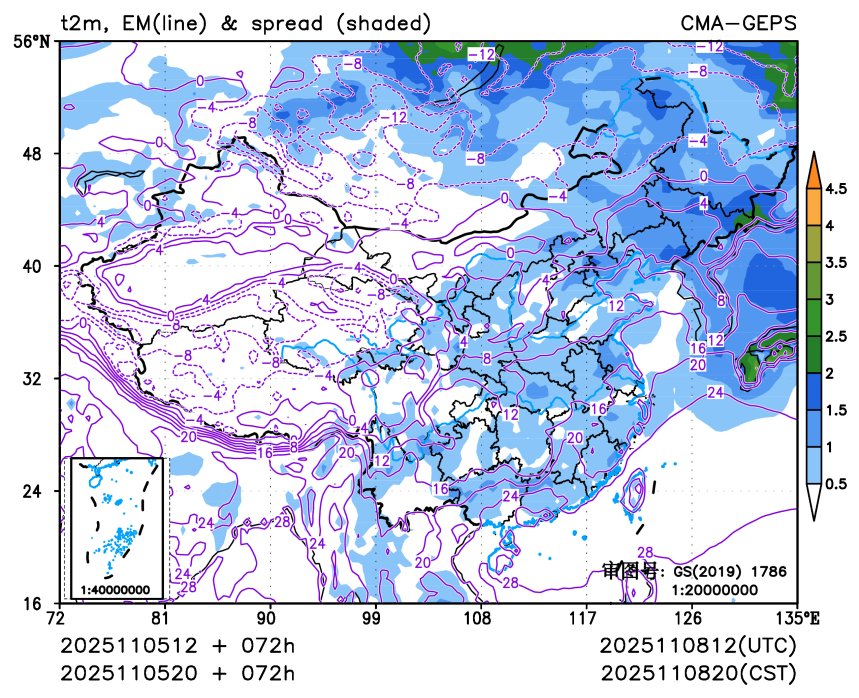 11/05 20时 +072小时