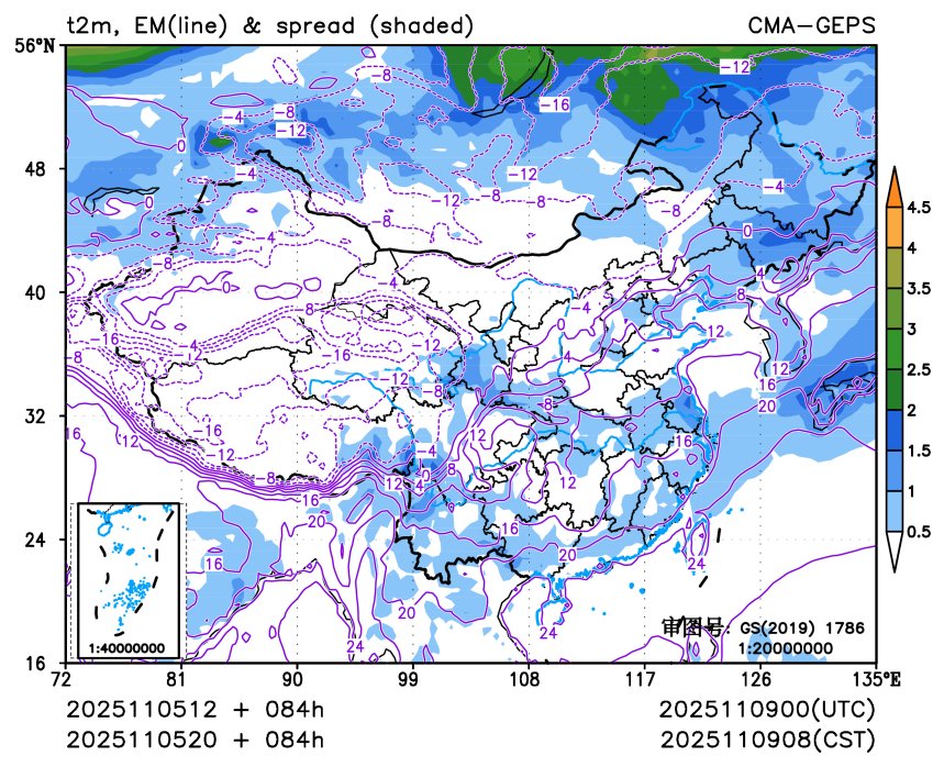 11/05 20时 +084小时